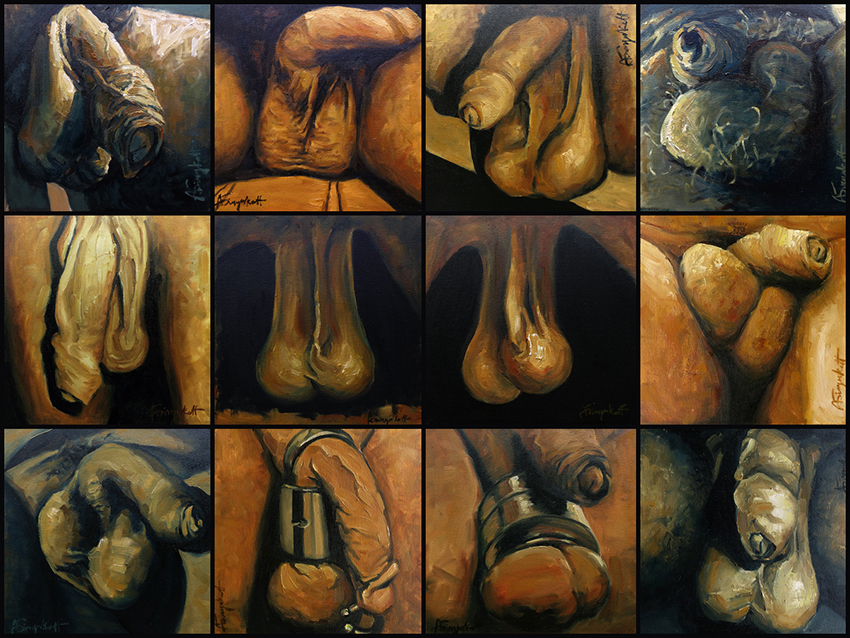 2 Dozen Eggs, 12 pieces of 12x12 paintings